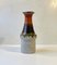 Glasierte Schamotte Steingut Vase Aldo Londi für Bitossi zugeschrieben, 1960er 2