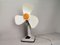 Industrial Style Metal Table or Wall Electric Fan, Ussr, 1983, Image 5