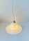 Minimalist White Opaline Glass Ceiling Lamp by Torben Jørgensen for Royal Copenhagen, 1980s 4