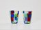 Italienische Murano Glas Becher, 1980er, 6 . Set 1