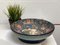 Art Deco Earthenware Bowl with Polychrome Enamel Flowers from Longwy, 1930s 16