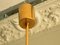 Lámpara de araña de latón dorado y vidrio facetado de Kinkeldey, años 60, Imagen 9