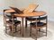 Circular Table and Chairs by Tom Robertson for McIntosh, 1970s, Set of 5, Image 5