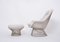 Vintage Easy Chair and Ottoman by Warren Platner, 1960s, Set of 2, Image 1