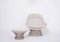 Vintage Easy Chair and Ottoman by Warren Platner, 1960s, Set of 2 10