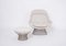 Fauteuil et Ottomane Vintage par Warren Platner, 1960s, Set de 2 3