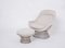 Vintage Easy Chair and Ottoman by Warren Platner, 1960s, Set of 2 8