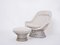 Vintage Easy Chair and Ottoman by Warren Platner, 1960s, Set of 2, Image 4