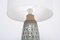 Tall Mid-Century Modern Danish Ceramic Model 3017 Table Lamp by Soholm from Søholm, 1960s, Image 2