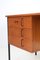 Vintage Desk and Chair in Teak and Steel by Günter Renkel, 1960s, Set of 2, Image 11