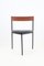 Vintage Desk and Chair in Teak and Steel by Günter Renkel, 1960s, Set of 2 17