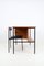 Vintage Desk and Chair in Teak and Steel by Günter Renkel, 1960s, Set of 2 2