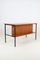 Vintage Desk and Chair in Teak and Steel by Günter Renkel, 1960s, Set of 2 6