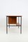 Vintage Desk and Chair in Teak and Steel by Günter Renkel, 1960s, Set of 2 8