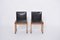 Vintage Dining Chairs in Black Leather by Tobia & Afra Scarpa, 1970s, Set of 2 5