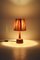 Teak Table Lamp with Papercord Shade, 1950s 10