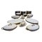 Limoges Dishes with 77 Gold Edge Mr France Pieces, 12 Rosenthal Pieces and 3 Villeroy and Bosch Pieces, Set of 93 7