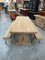 Oak Farmhouse Table and Benches, 1950s, Set of 3, Image 5