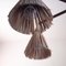 Three Cone Teak and Sisal Pendant Lamp from Temde, 1960s 11