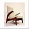 Mid-Century Lounge Chair and Stool by Rolf Rastad & Adolf Relling, 1950, Set of 2 14