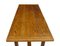 English Dining Table in Golden Oak, 1990s, Image 4
