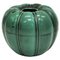 Model 321 Vase in Green Glazed Ceramic by Upsala Ekeby, Sweden, 1930s 1