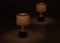 Lampes de Bureau attribuées à Søholm Keramik, Danemark, 1960s, Set de 2 4