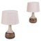 Table Lamps attributed to Søholm Keramik, Denmark, 1960s, Set of 2 1