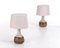 Table Lamps attributed to Søholm Keramik, Denmark, 1960s, Set of 2 3