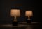 Table Lamps attributed to Søholm Keramik, Denmark, 1960s, Set of 2 2