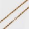 French Modern 18 Karat Yellow Gold Twists Necklace 10