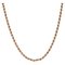 French Modern 18 Karat Yellow Gold Twists Necklace 1