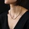 French Modern 18 Karat Yellow Gold Twists Necklace, Image 8