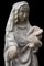 Virgen con el niño en piedra arenisca, siglos XV-XVI, Imagen 8