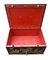 Caja fuerte de viaje Napoleón III de hierro forjado y laca china, Imagen 6