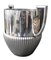 Art Nouveau Champagne Bucket in Sterling Silver by Otto Schneider 4