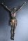Crucifijo de Corpus Christi grande de bronce, siglos XVII-XVIII, Imagen 7