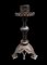 Iron Candlesticks by C.J. Vombach, Frankfurt, Germany, 1880s, Set of 2 2