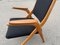Danish Modern Scissor Lounge Chair in Teak & Beech, 1960s 6