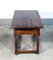 Writing Table with Two Drawers in Walnut, 1800s, Image 5