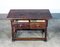 Writing Table with Two Drawers in Walnut, 1800s 4