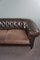 Antique Chesterfield Sofa in Leather 7