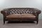 Divano Chesterfield antico in pelle, Immagine 2