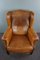 Vintage Armchair in Sheep Leather 6