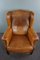 Vintage Sessel aus Schafsleder 6