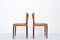 Dining Chairs attributed to Anders Jensen in Rosewood and Leather, Denmark, 1960s, Set of 6, Image 12