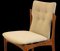 Vintage Chairs in Fabric and Rattan, Set of 6 5