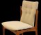 Vintage Stühle aus Stoff & Rattan, 6 . Set 5