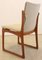 Vintage Chairs in Fabric and Rattan, Set of 6 9