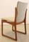 Vintage Chairs in Fabric and Rattan, Set of 6, Image 9